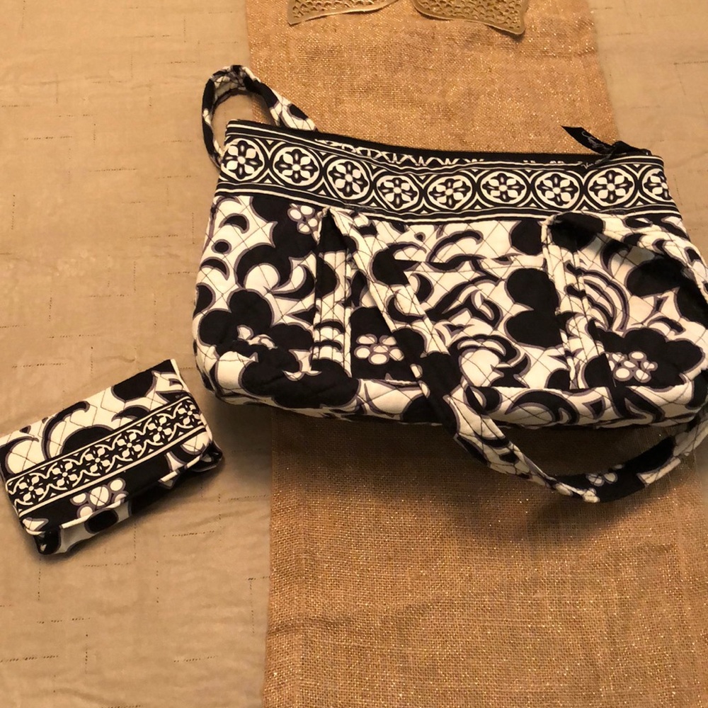 Vera Bradley bag with matching wallet